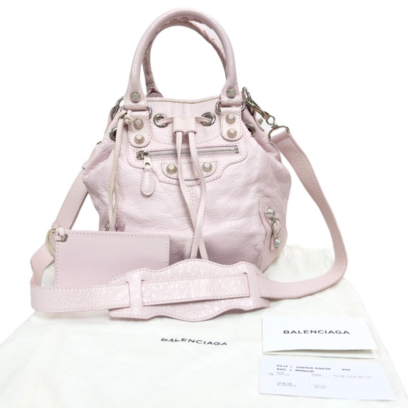 BALENCIAGA Pompon 機車 2用包-0