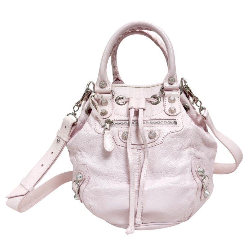 BALENCIAGA Pompon 機車 2用包-3