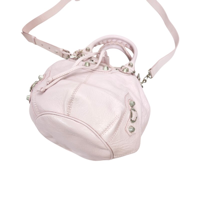 BALENCIAGA Pompon 機車 2用包-12