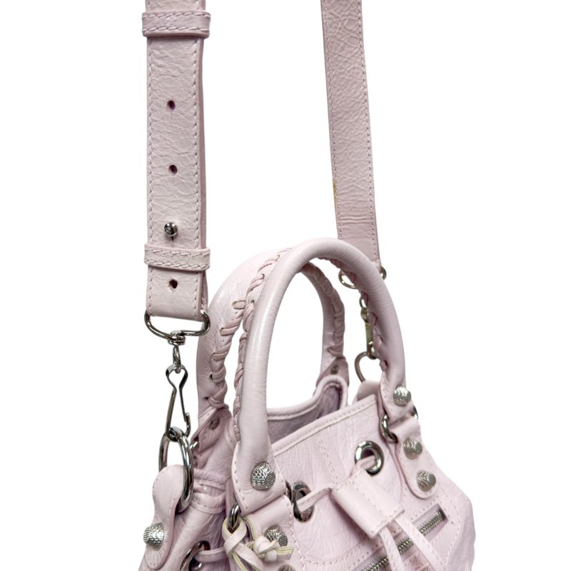 BALENCIAGA Pompon 機車 2用包-16