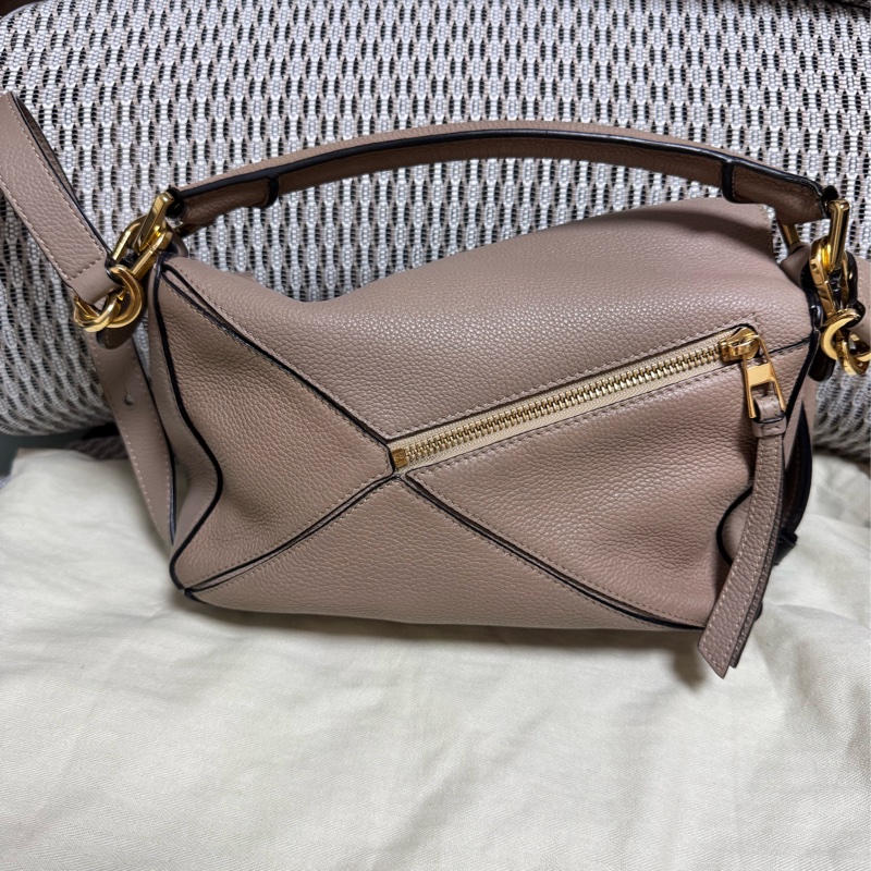 Loewe small puzzle 沙色 手提包 肩背包 斜背包-1