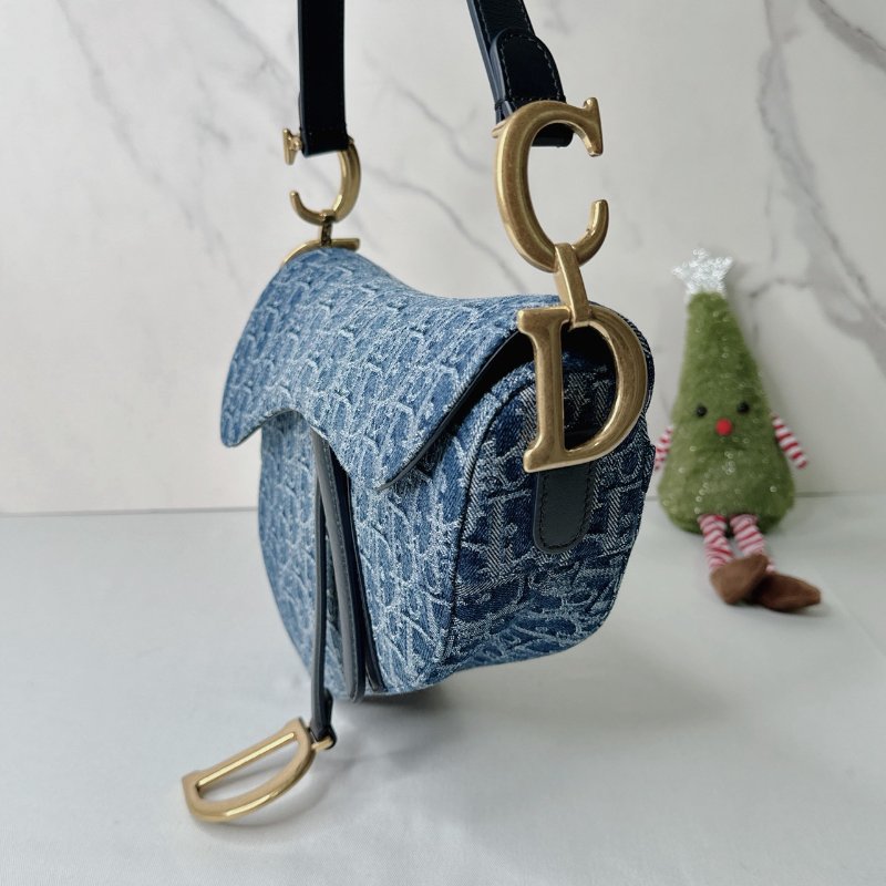 DIOR 全新Oblique單寧馬鞍包-2