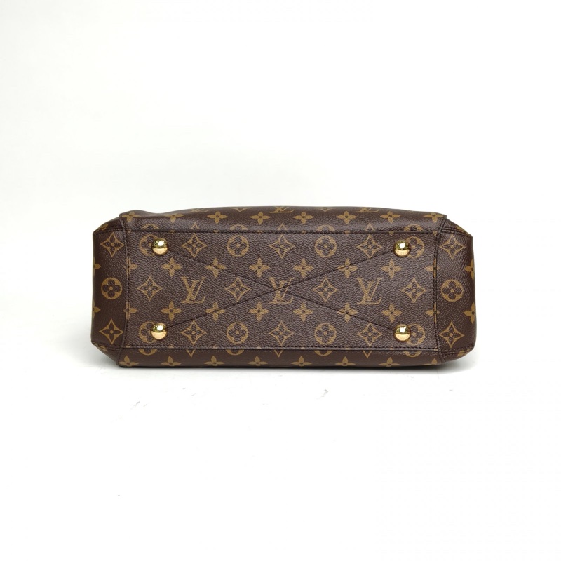 LOUIS VUITTON 蒙田中號33老花PVC金扣肩背包2018-3