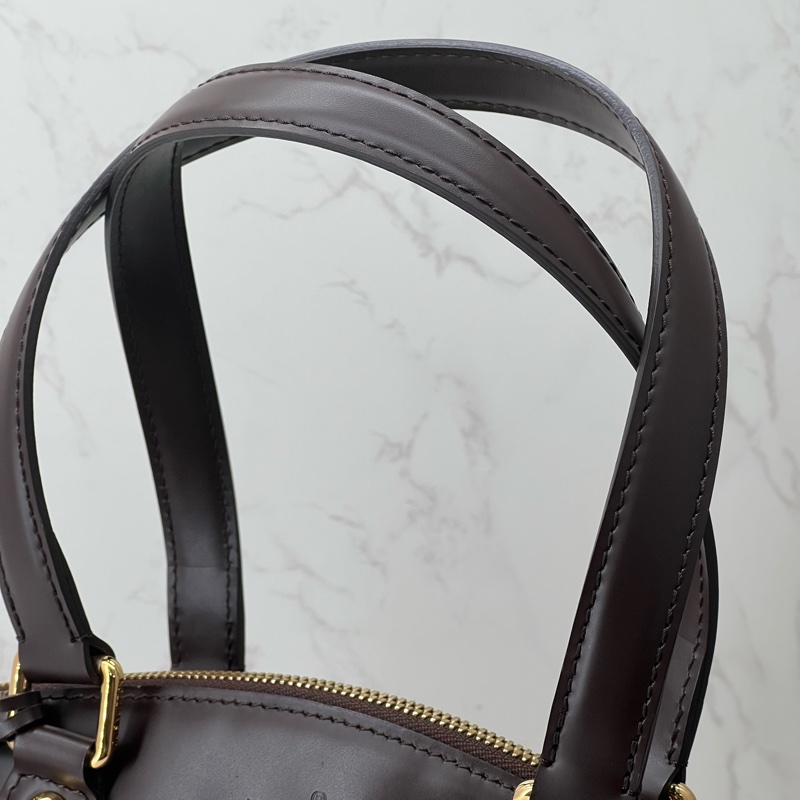 香緹國際精品 849 LV 棋盤格水餃包 極新-3