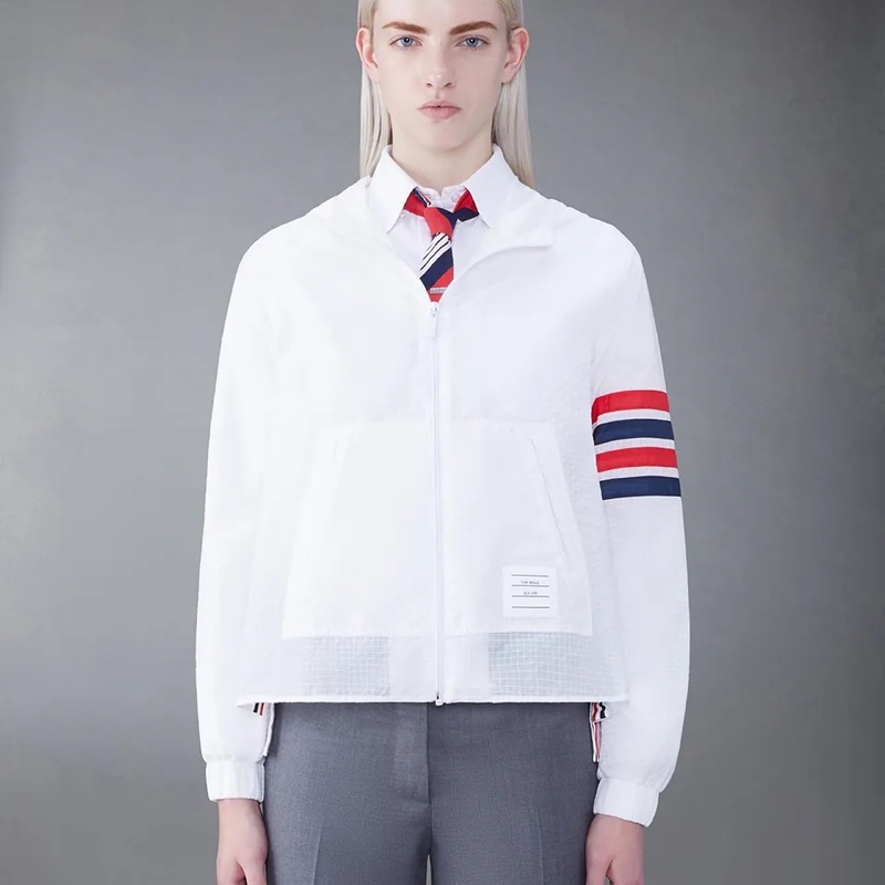 Thom Browne 女士 四條紋夾克IT-38 IT-40 IT-42 IT-44 IT-46-3