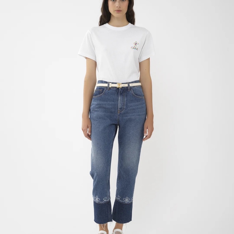 Chloe 女士 徽標短袖T恤XS S M碼-2