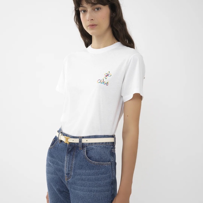 Chloe 女士 徽標短袖T恤XS S M碼-3