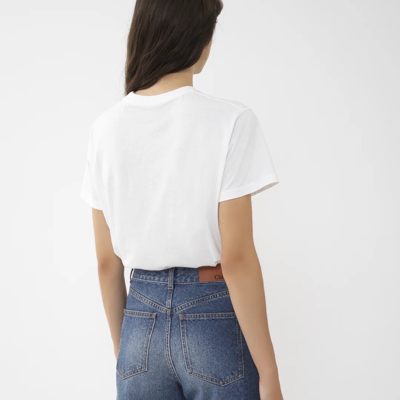 Chloe 女士 徽標短袖T恤XS S M碼-4