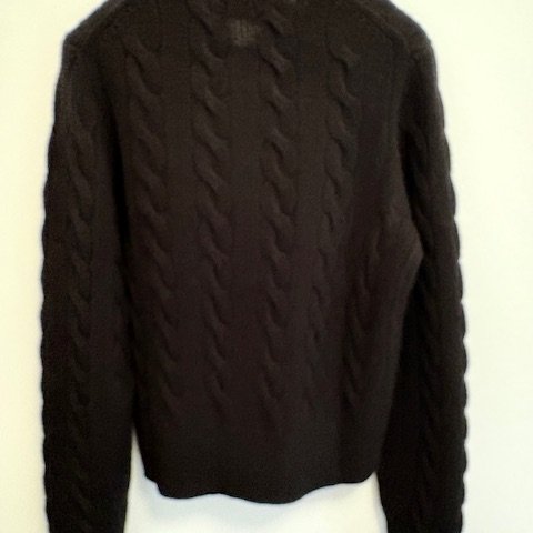 Polo Ralph Lauren 絞花針織羊毛喀什米爾羊毛混紡開襟衫-13