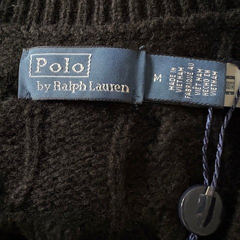 Polo Ralph Lauren 絞花針織羊毛喀什米爾羊毛混紡開襟衫-19