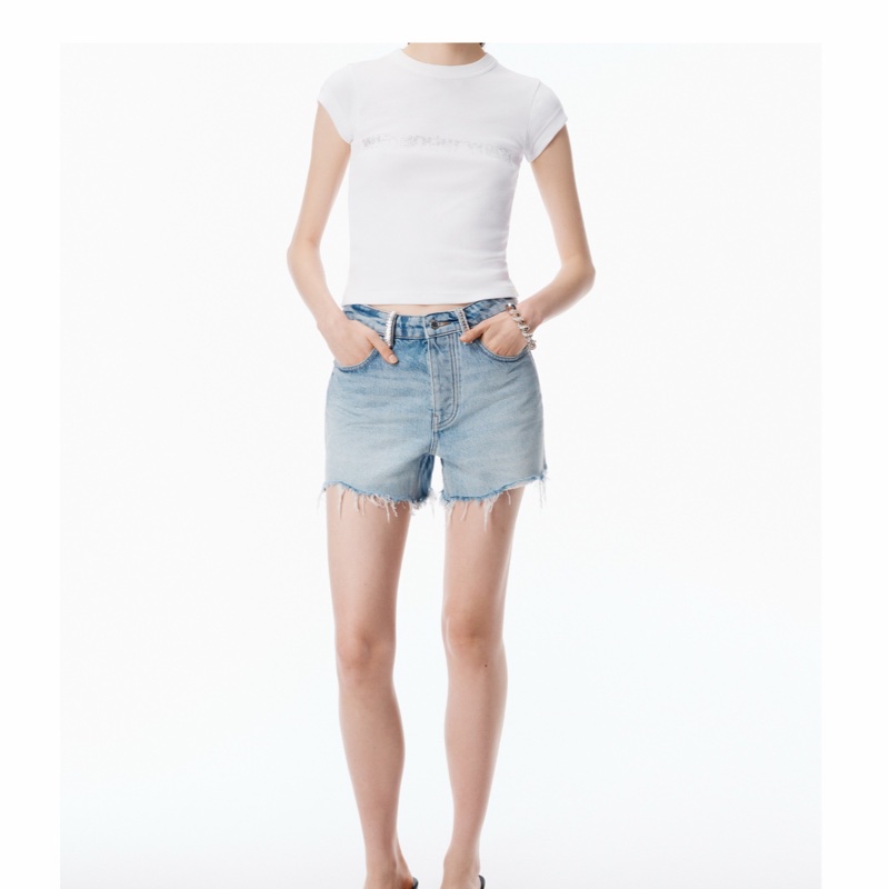 Alexander Wang 女士 短袖T恤XS S M L碼-1
