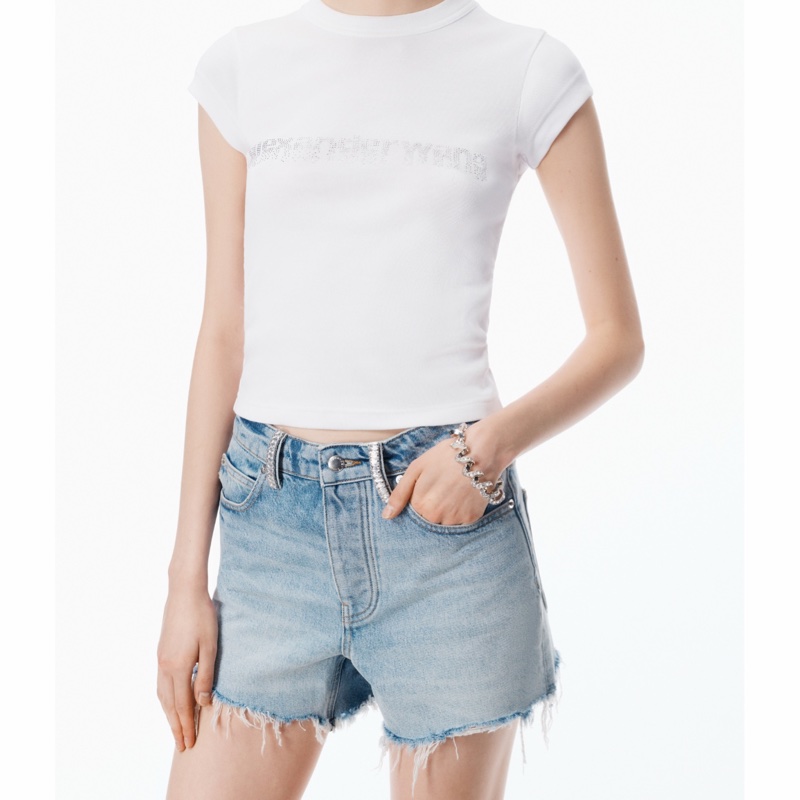 Alexander Wang 女士 短袖T恤XS S M L碼-2