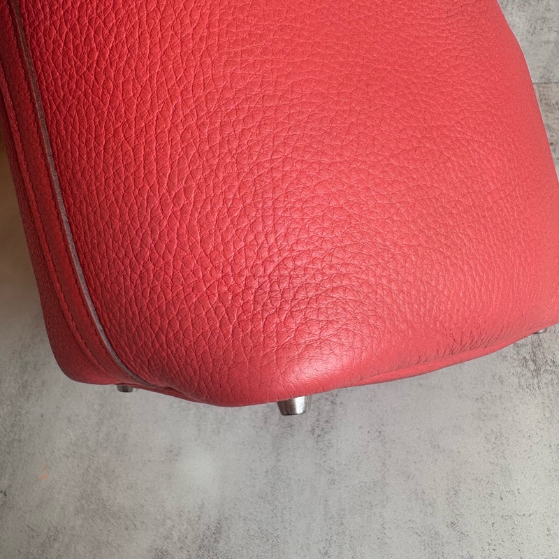 HERMES PICTON18銀扣 T5 薔薇粉 N刻 菜籃子-20