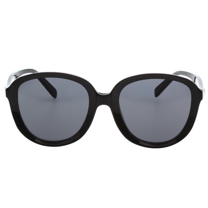 CELINE-復古內凹 太陽眼鏡 (黑色)-2