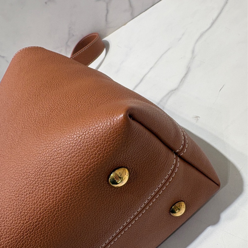 LV M5354 棕全皮鎖頭Hobo-8