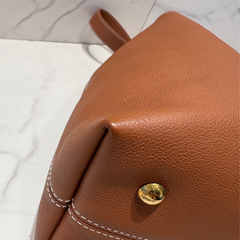 LV M5354 棕全皮鎖頭Hobo-12