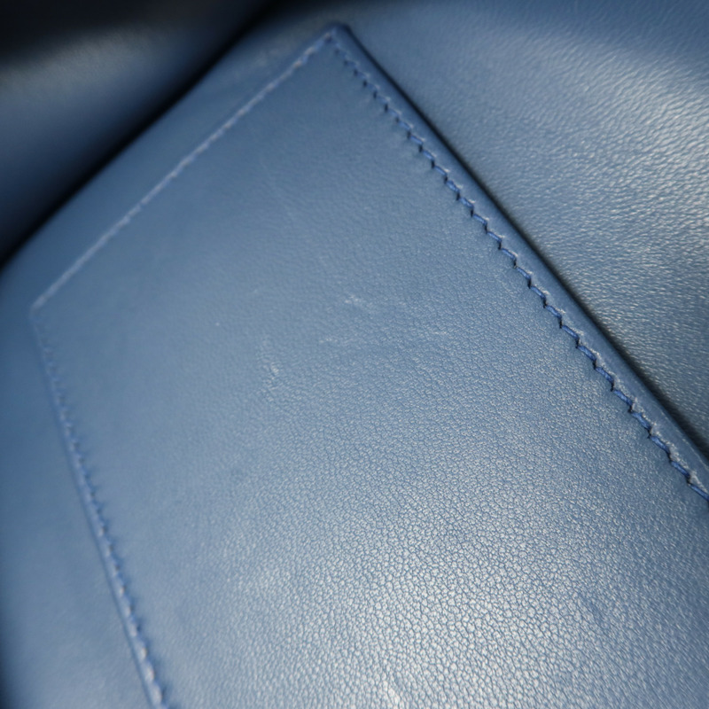 HERMES Evercolor皮革Sac A Dos GR24銀扣背包Bleu Brighton-18