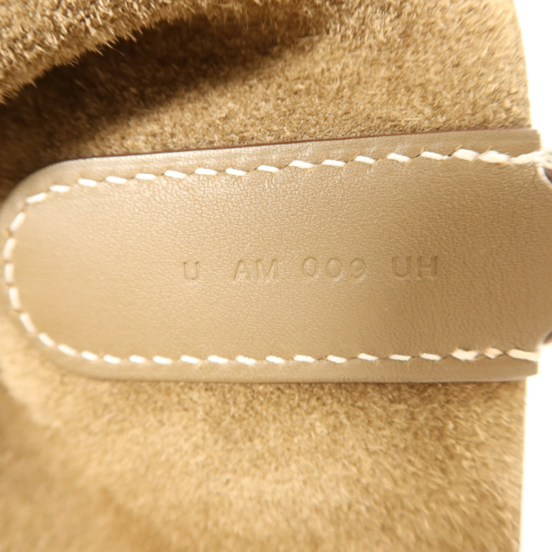 HERMES Clemence皮革In The Loop 23銀扣手挽袋Etoupe-6