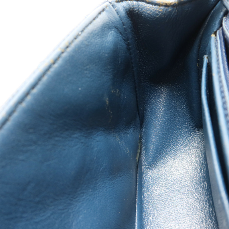 CHANEL 牛皮皮革Classic 20銀扣鏈帶肩背袋-15