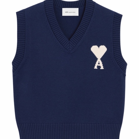 Ami Paris 女士 無袖針織衫XXS XS S M L XL XXL碼