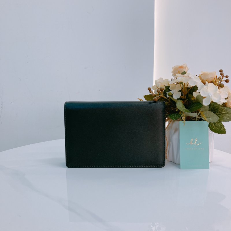 MS0578 Christian Dior 迪奧 ''我愛'' 鏈條銀包 黑色 金扣 光滑牛皮 J'Adior Wallet On Chain Smooth Calfskin Black x GHW-1