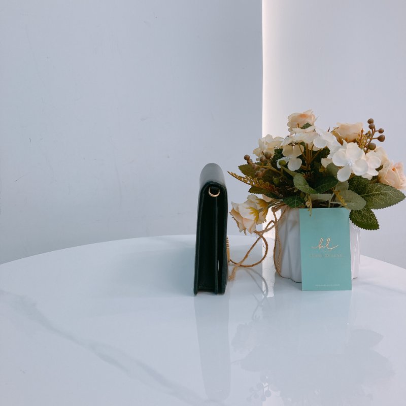 MS0578 Christian Dior 迪奧 ''我愛'' 鏈條銀包 黑色 金扣 光滑牛皮 J'Adior Wallet On Chain Smooth Calfskin Black x GHW-2