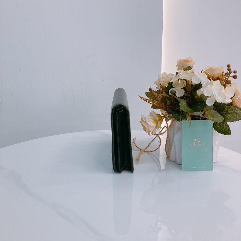 MS0578 Christian Dior 迪奧 ''我愛'' 鏈條銀包 黑色 金扣 光滑牛皮 J'Adior Wallet On Chain Smooth Calfskin Black x GHW-3