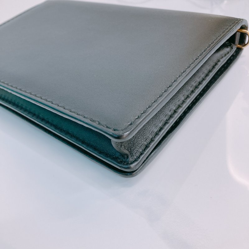 MS0578 Christian Dior 迪奧 ''我愛'' 鏈條銀包 黑色 金扣 光滑牛皮 J'Adior Wallet On Chain Smooth Calfskin Black x GHW-8