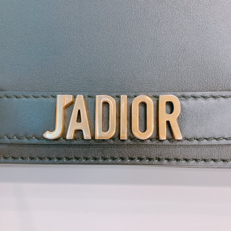 MS0578 Christian Dior 迪奧 ''我愛'' 鏈條銀包 黑色 金扣 光滑牛皮 J'Adior Wallet On Chain Smooth Calfskin Black x GHW-11