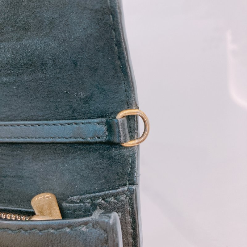 MS0578 Christian Dior 迪奧 ''我愛'' 鏈條銀包 黑色 金扣 光滑牛皮 J'Adior Wallet On Chain Smooth Calfskin Black x GHW-15