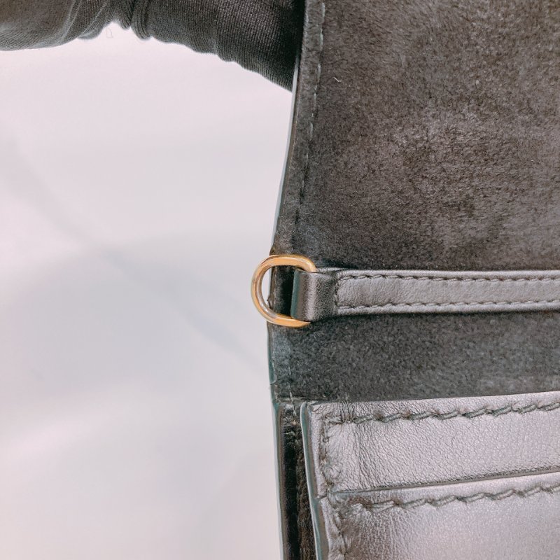 MS0578 Christian Dior 迪奧 ''我愛'' 鏈條銀包 黑色 金扣 光滑牛皮 J'Adior Wallet On Chain Smooth Calfskin Black x GHW-16