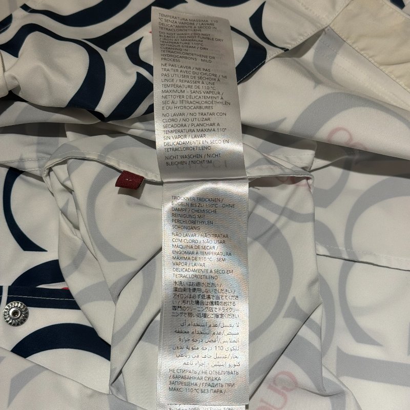 Gucci Maxi Print Fabric Shirt 二手近全新-6