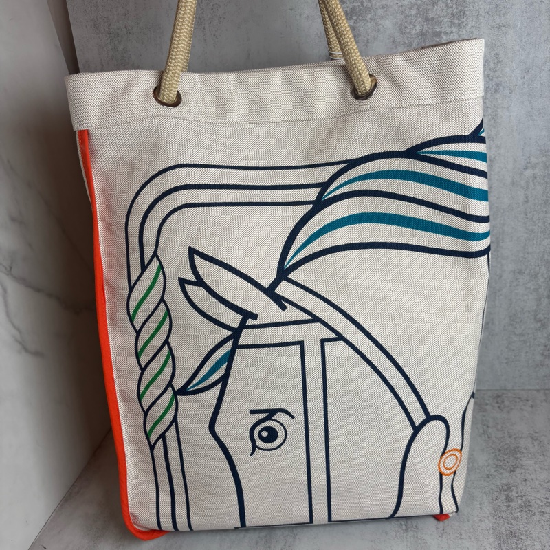 Quadrige海灘包 50x45x18 cm 專櫃價81500-14