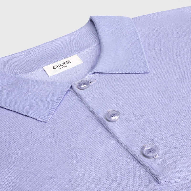 Celine 男士 長袖POLO衫S M L XL碼-3