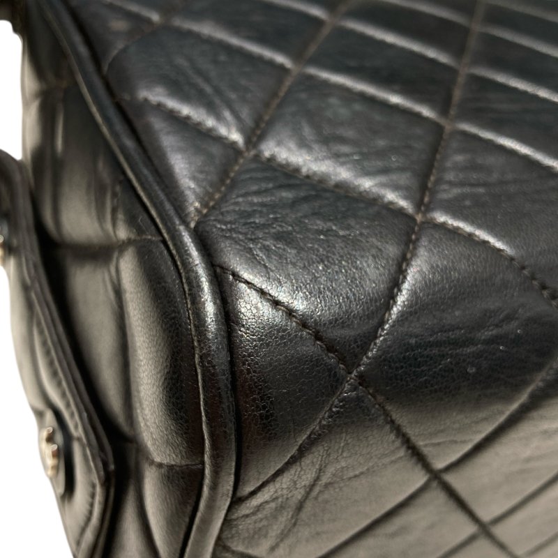 CHANEL 香奈兒 手提化妝包 黑色-6