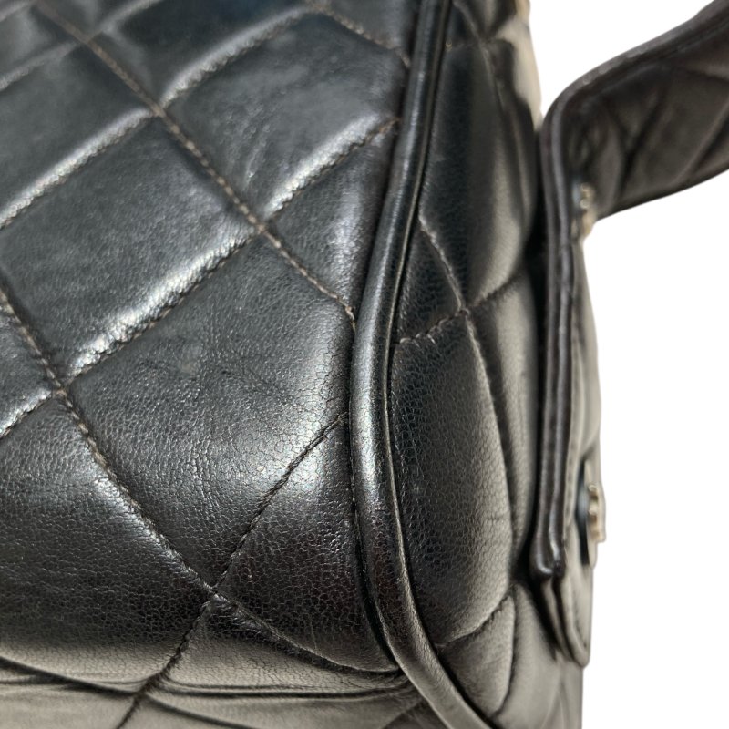 CHANEL 香奈兒 手提化妝包 黑色-9