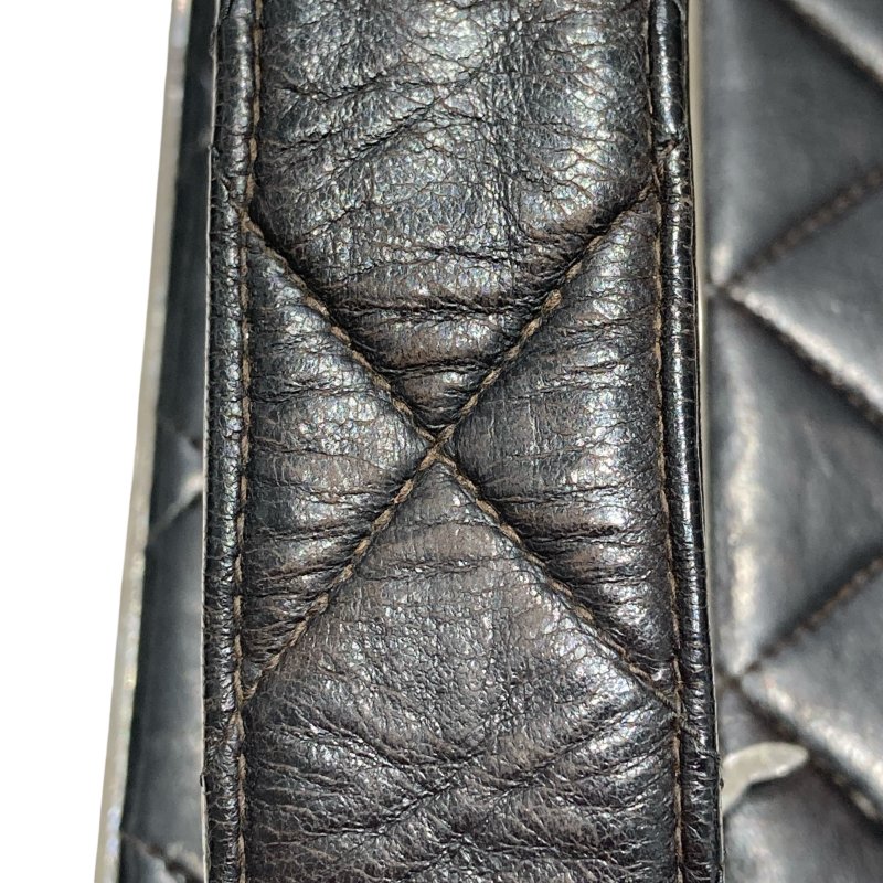 CHANEL 香奈兒 手提化妝包 黑色-14