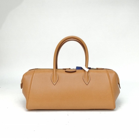 HERMES Bombay龐貝27沙灘金阿登皮框J銀扣肩背包