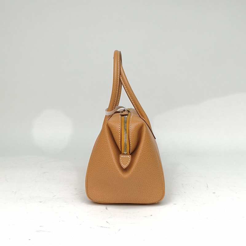 HERMES Bombay龐貝27沙灘金阿登皮框J銀扣肩背包-1