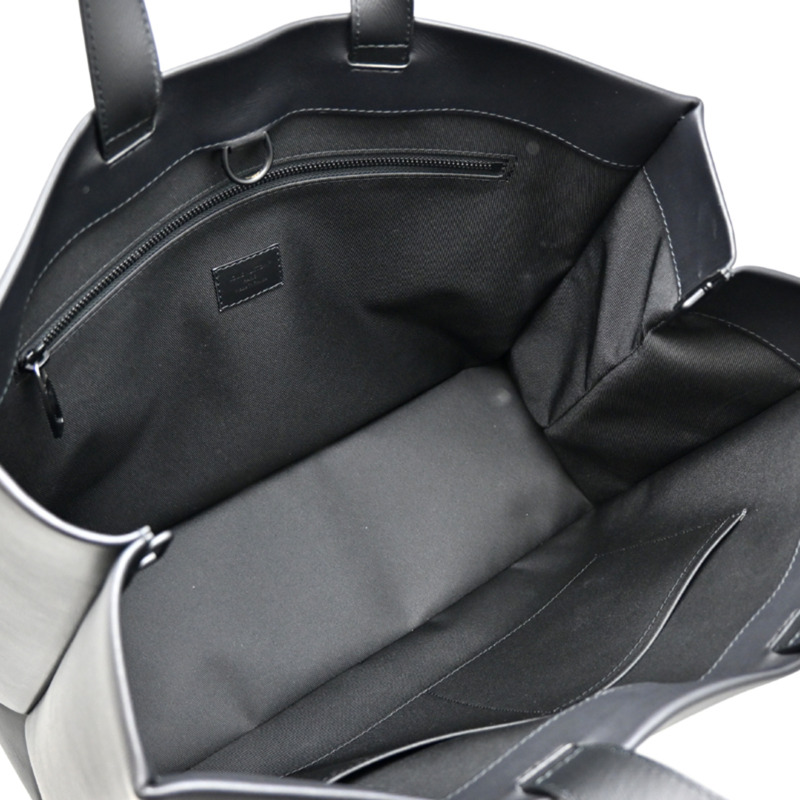 路易威登 Shopper Tote MM 男女手提包 M28309 黑色羊皮-5