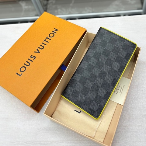 【近新閒置品】Louis Vuitton 路易威登 LV 黑棋盤格長款錢包長夾 15年編碼