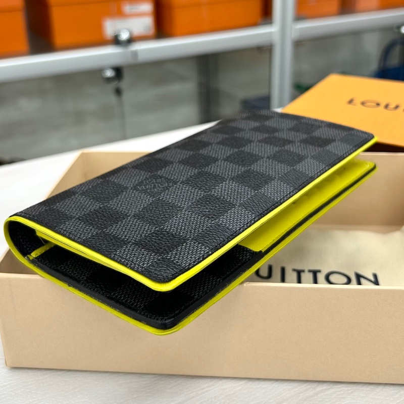 【近新閒置品】Louis Vuitton 路易威登 LV 黑棋盤格長款錢包長夾 15年編碼-3
