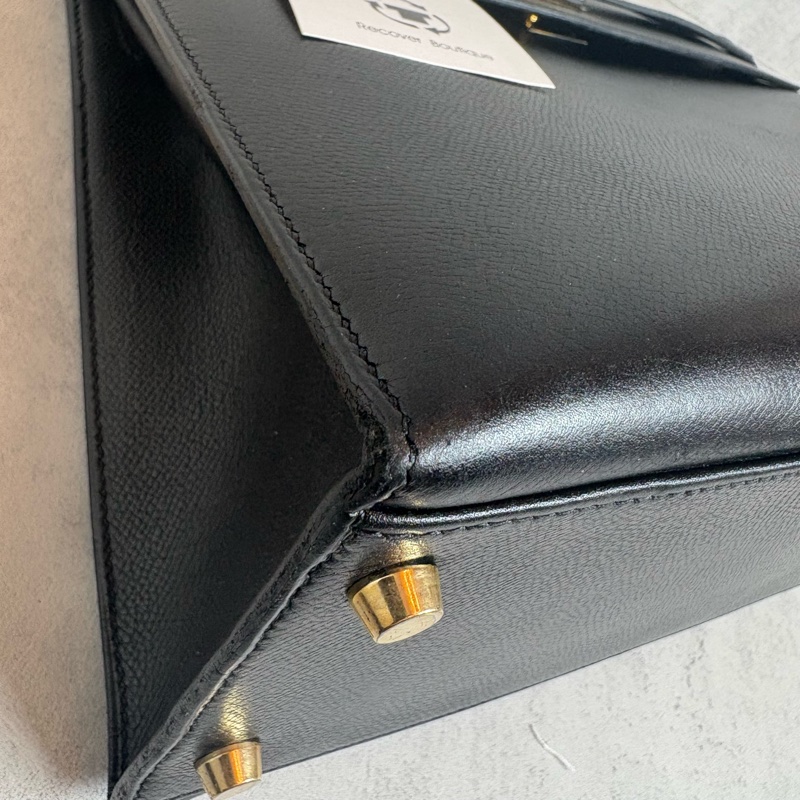 HERMES 黑金kelly32 EPSOM皮-6