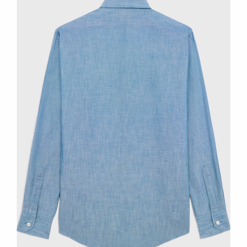Celine 男士 翻领长袖衬衫SHIRTS CM-36 SHIRTS CM-37 SHIRTS CM-38 SHIRTS CM-39 SHIRTS CM-40 SHIRTS CM-41 SHIRTS CM-42 SHIRTS CM-43码-4
