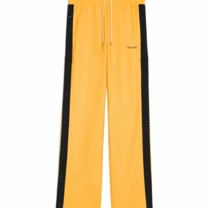 Celine 男士 雙面平紋針織按扣運動褲S M L碼-5