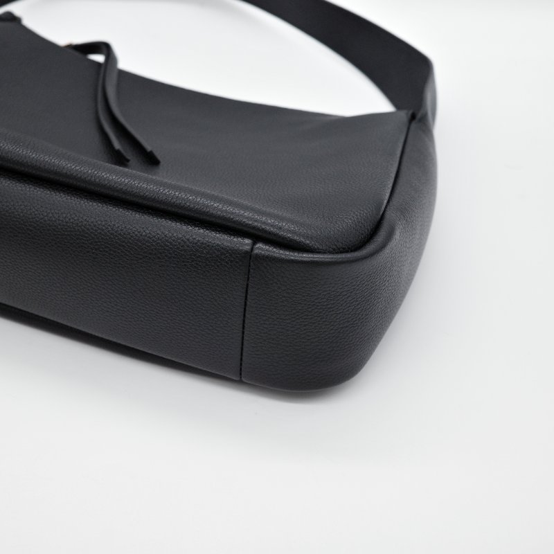 Tory Burch 湯麗柏琦 Romy 黑色 荔紋牛皮 肩背包-8