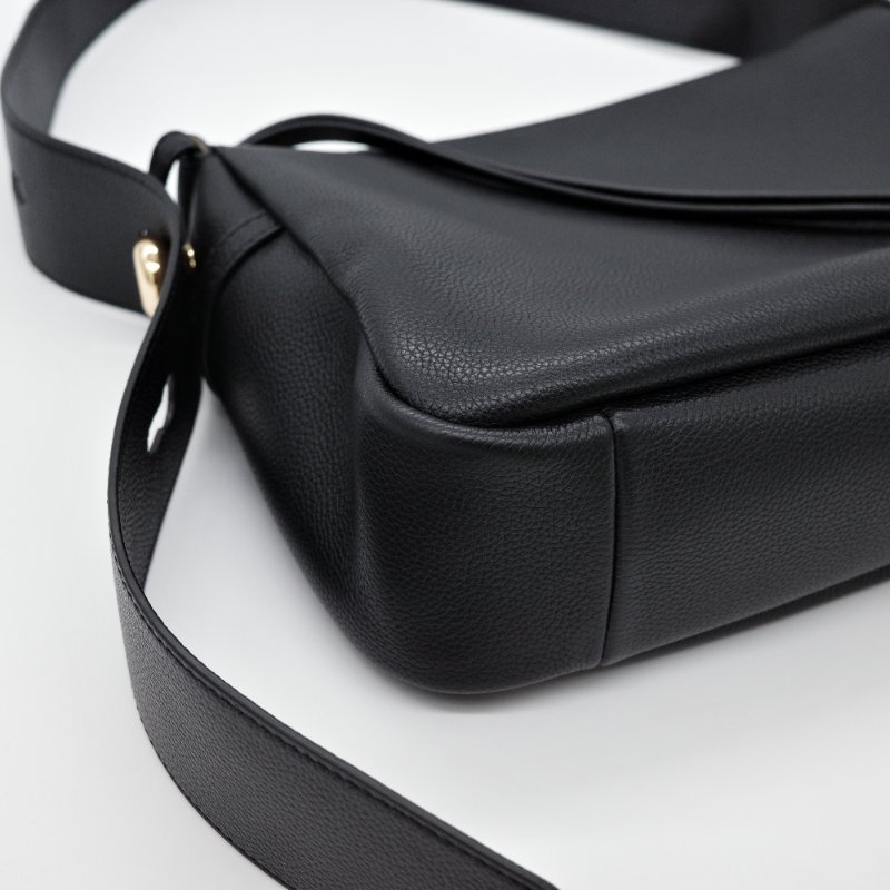 Tory Burch 湯麗柏琦 Romy 黑色 荔紋牛皮 肩背包-9