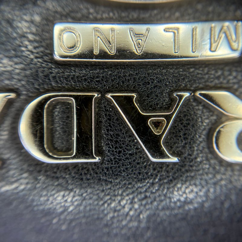 Prada 中古軟皮掀蓋手提包-2