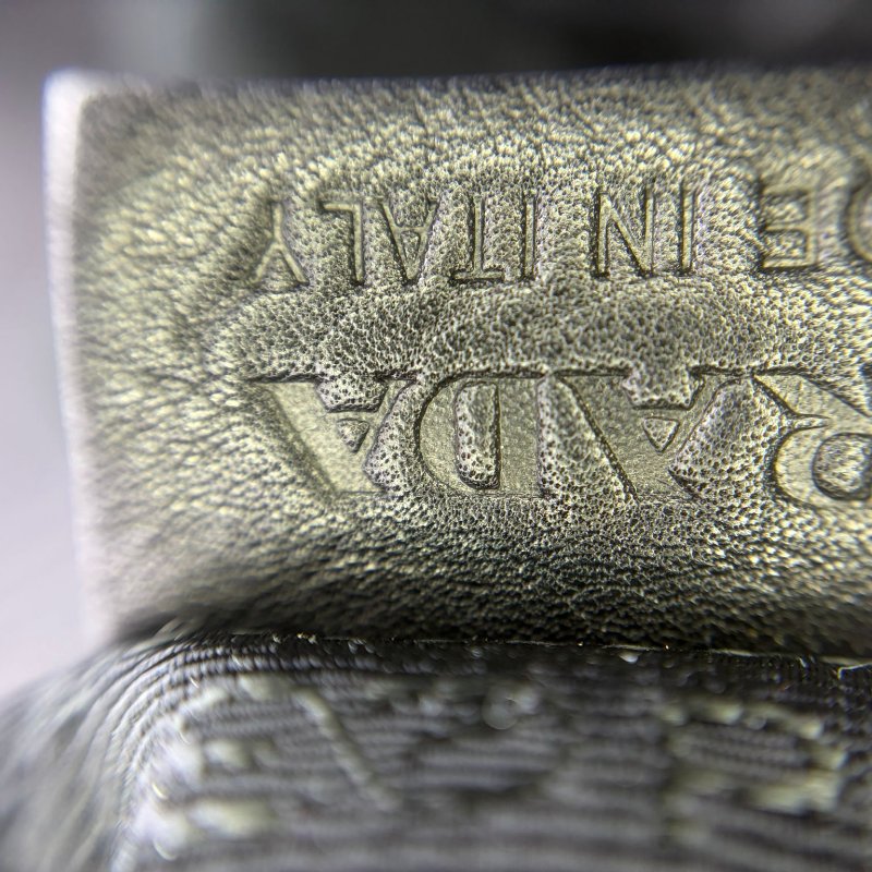 Prada 中古軟皮掀蓋手提包-8