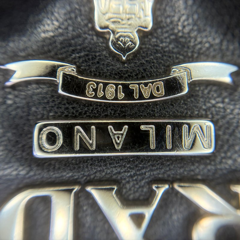 Prada 中古軟皮掀蓋手提包-9